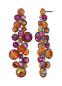 Preview: Coralline/Orange - Water Cascade earrings - Konplott